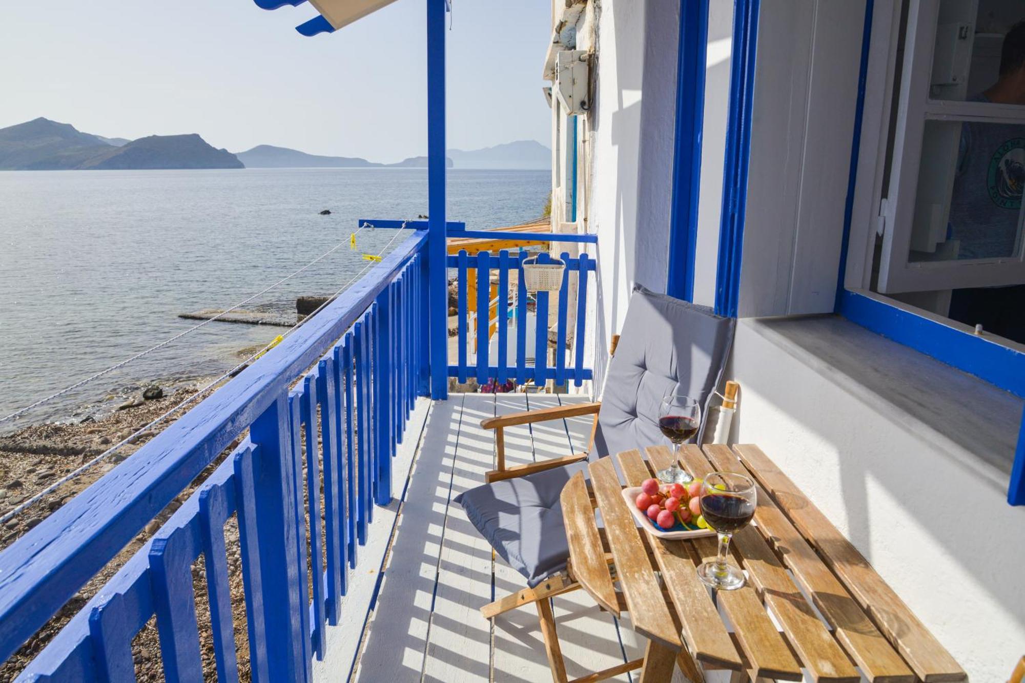 Gasthaus Blue Sea House Klima  Exterior foto